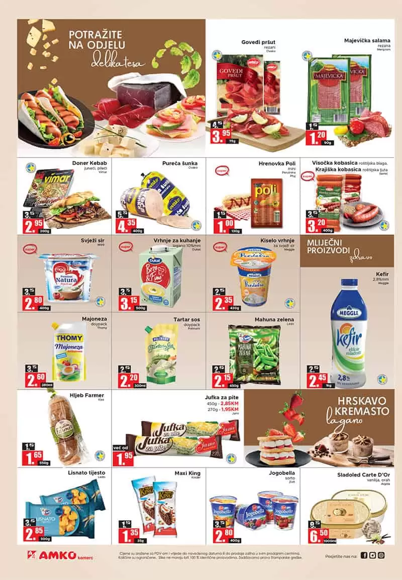 Amko katalog SUPER SNIZENJE akcija vrijedi do 13.07.2022.
