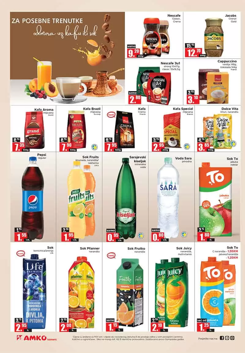 Amko katalog SUPER SNIZENJE akcija vrijedi do 13.07.2022.