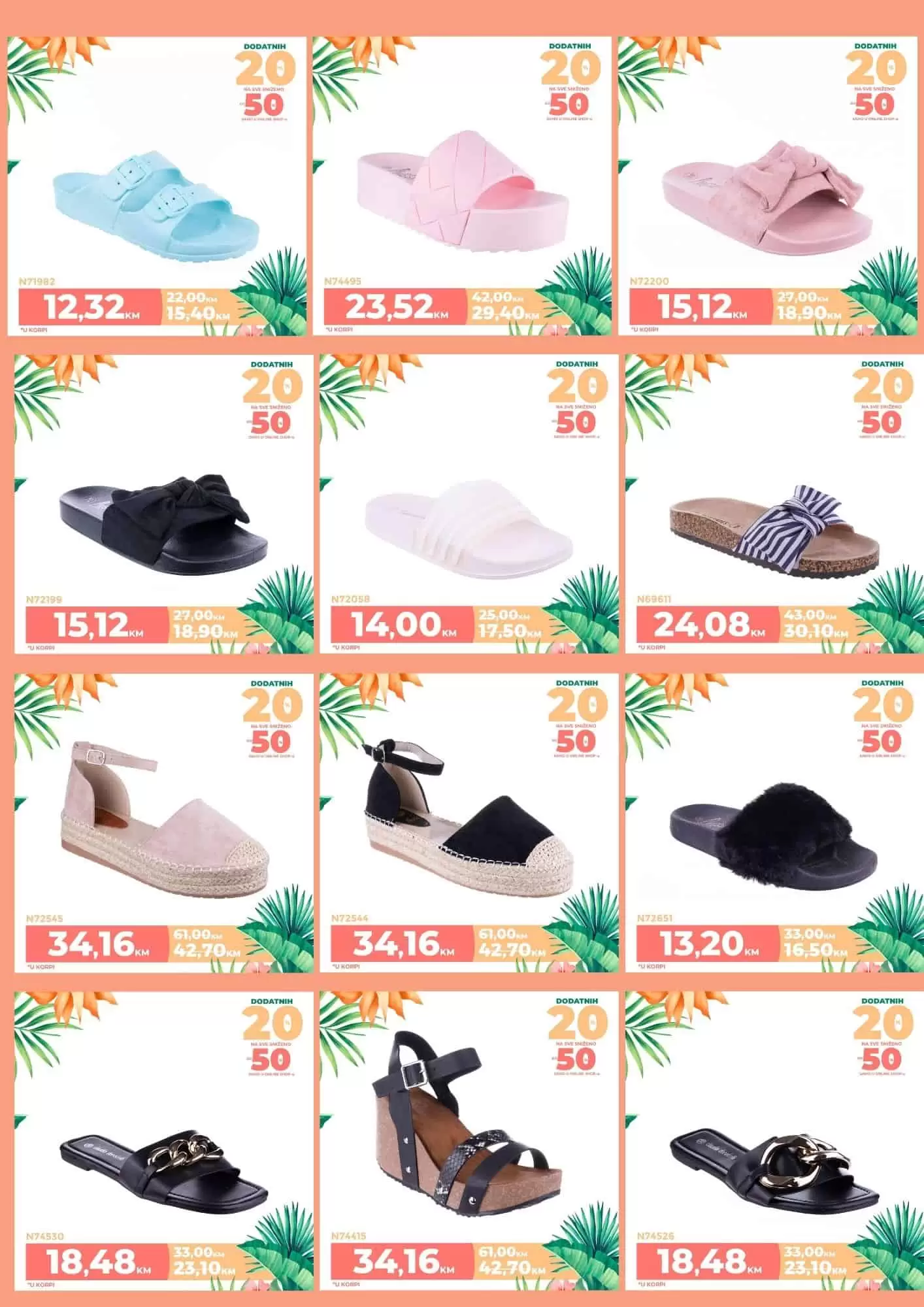 Obuca Metro SNIZENJE 50% + 20% dodatno ~ juli 2022