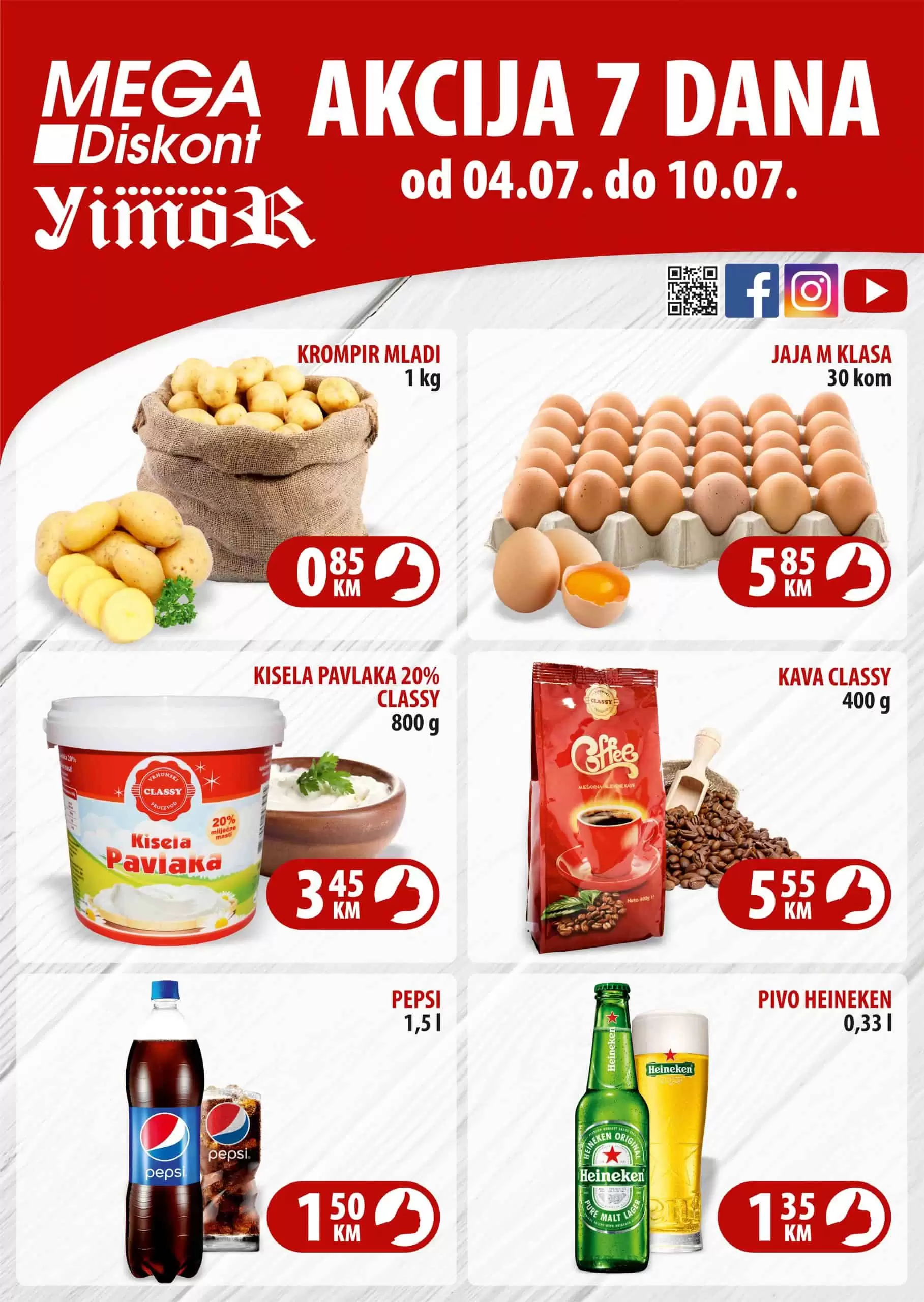 Mega Diskont AKCIJA 7 dana juli 2022 katalog sniženja do 10.07.2022.