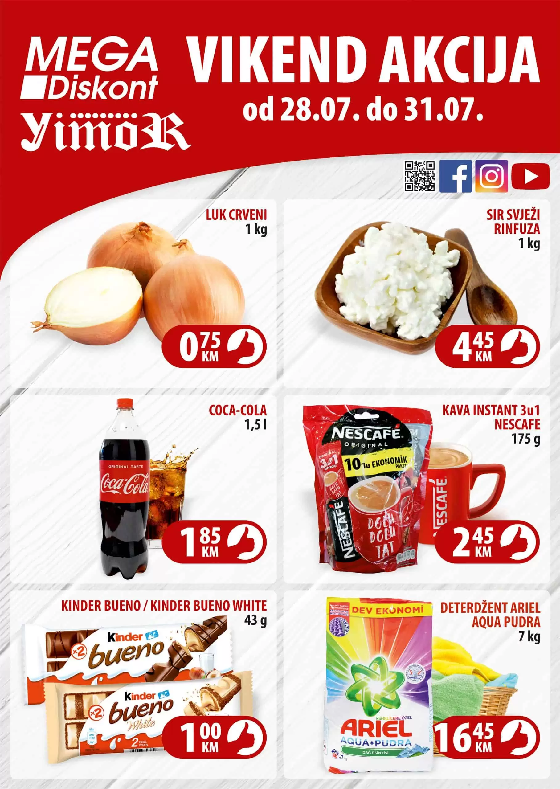 Mega Diskont vikend akcija 28-31.7.2022. katalog sniženja juli 2022