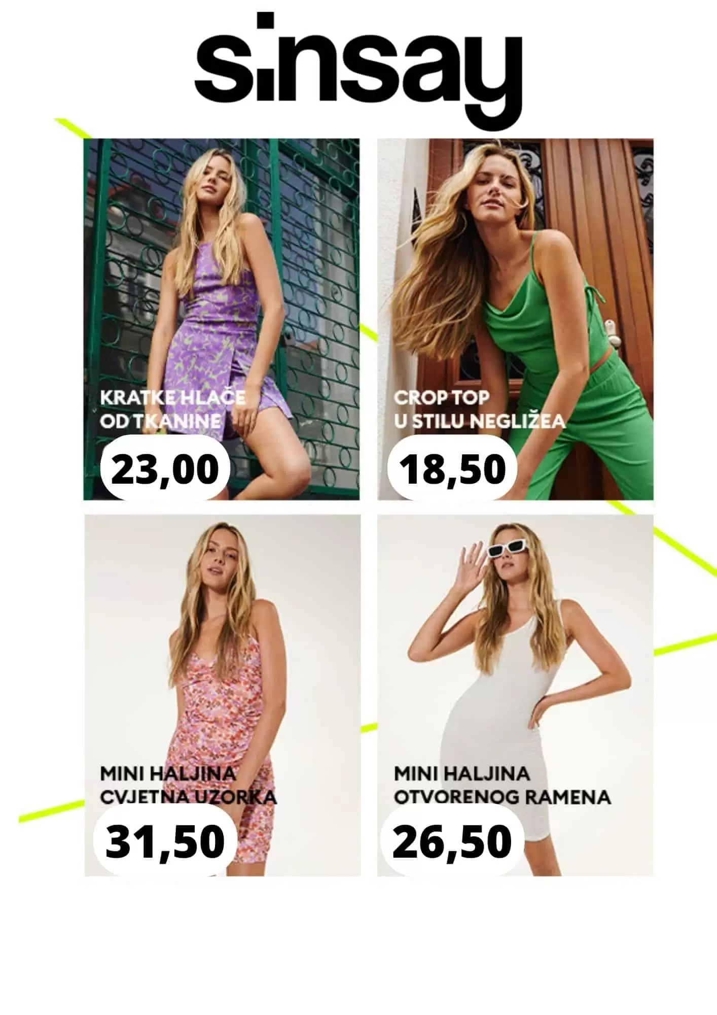 Sinsay NOVO! Novi Sinsay komadi su tu! JULI 2020!