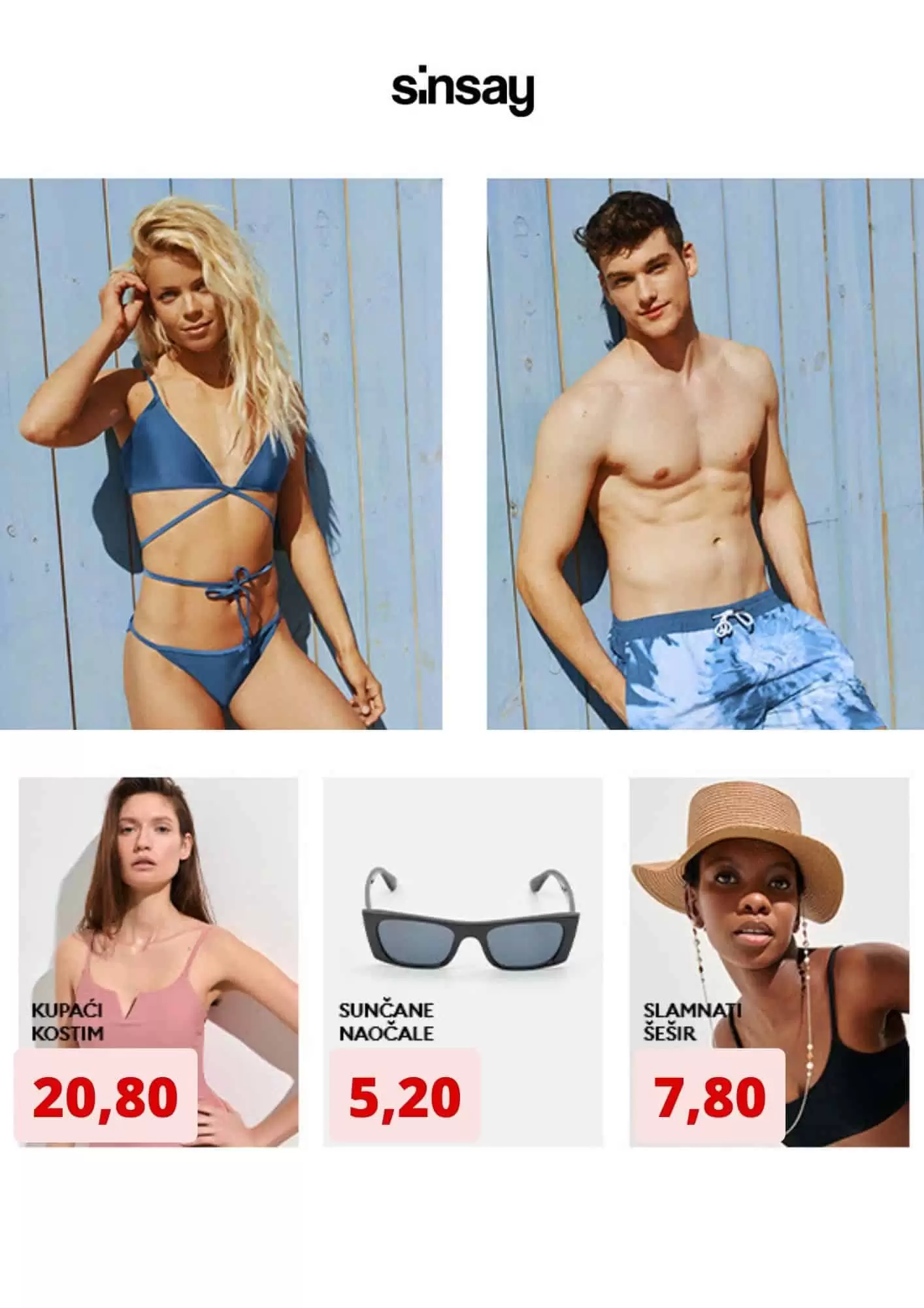 Sinsay BiH ima super ljetnu ponudu! Pogledaj SUPER SNIŽENJE