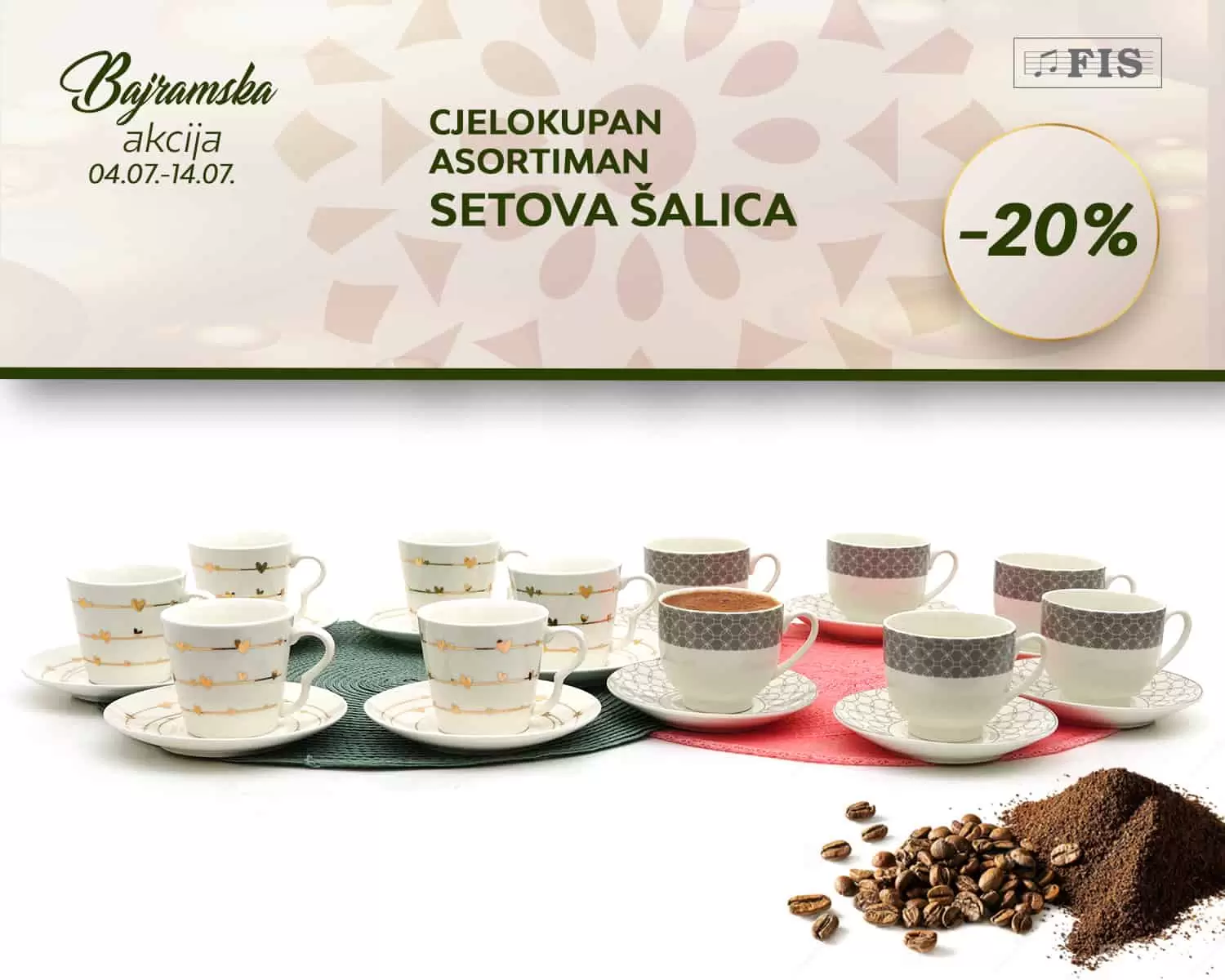 Fis bajramska ponuda SUPER SNIZENJE, akcija traje do 14.07.2022.