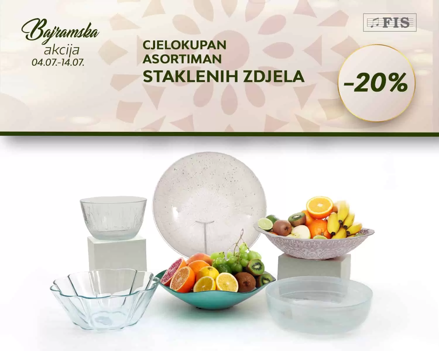 Fis bajramska ponuda SUPER SNIZENJE, akcija traje do 14.07.2022.