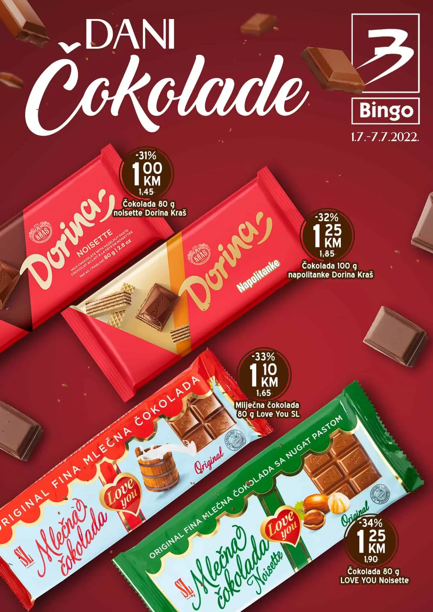 Bingo KATALOG Dani čokolade, super akcija!