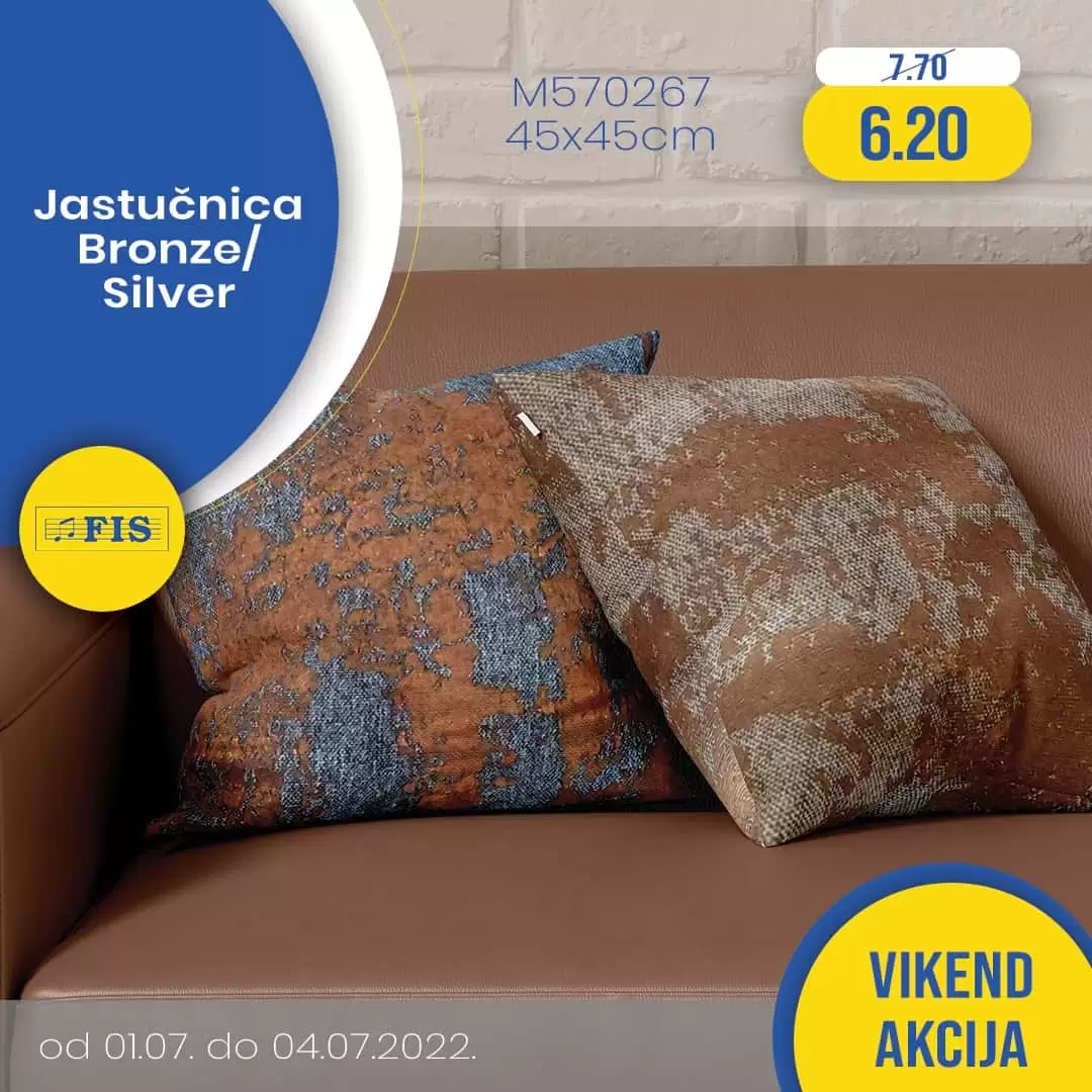 Fis vikend akcija KUCNI TEKSTIL juli 2022 katalog snizenja do 04.07.2022.