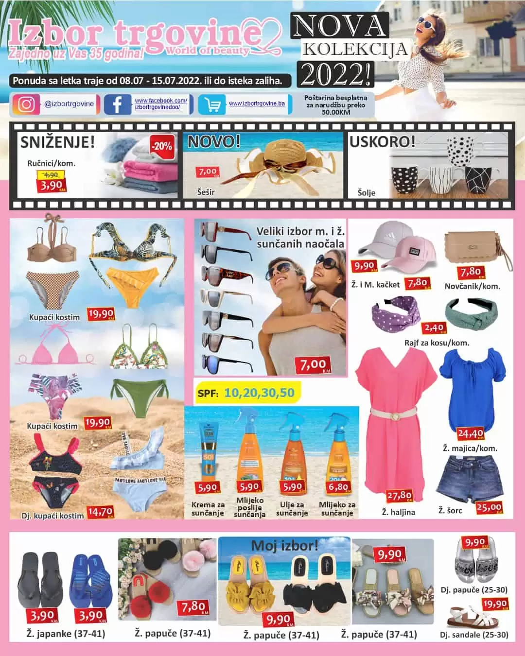 Izbor trgovine katalog juli 2022! Super sniženja u Izboru trgovine!