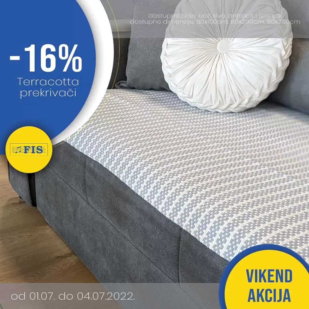 Fis vikend akcija KUCNI TEKSTIL juli 2022 katalog snizenja do 04.07.2022.