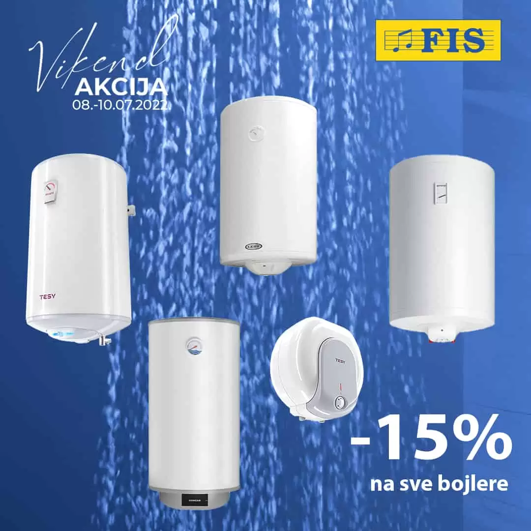 U FIS-u SVI BOJLERI -15%