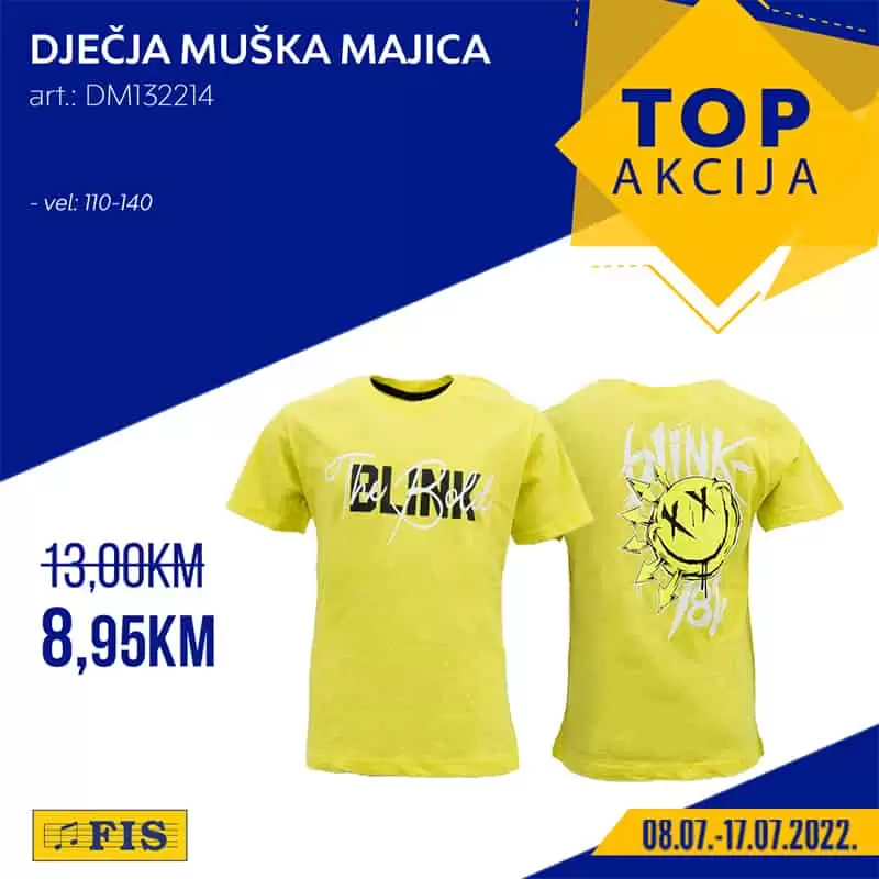 Fis TOP akcija za TOP artikle! Super Fis snizenje do 17.07.2022.