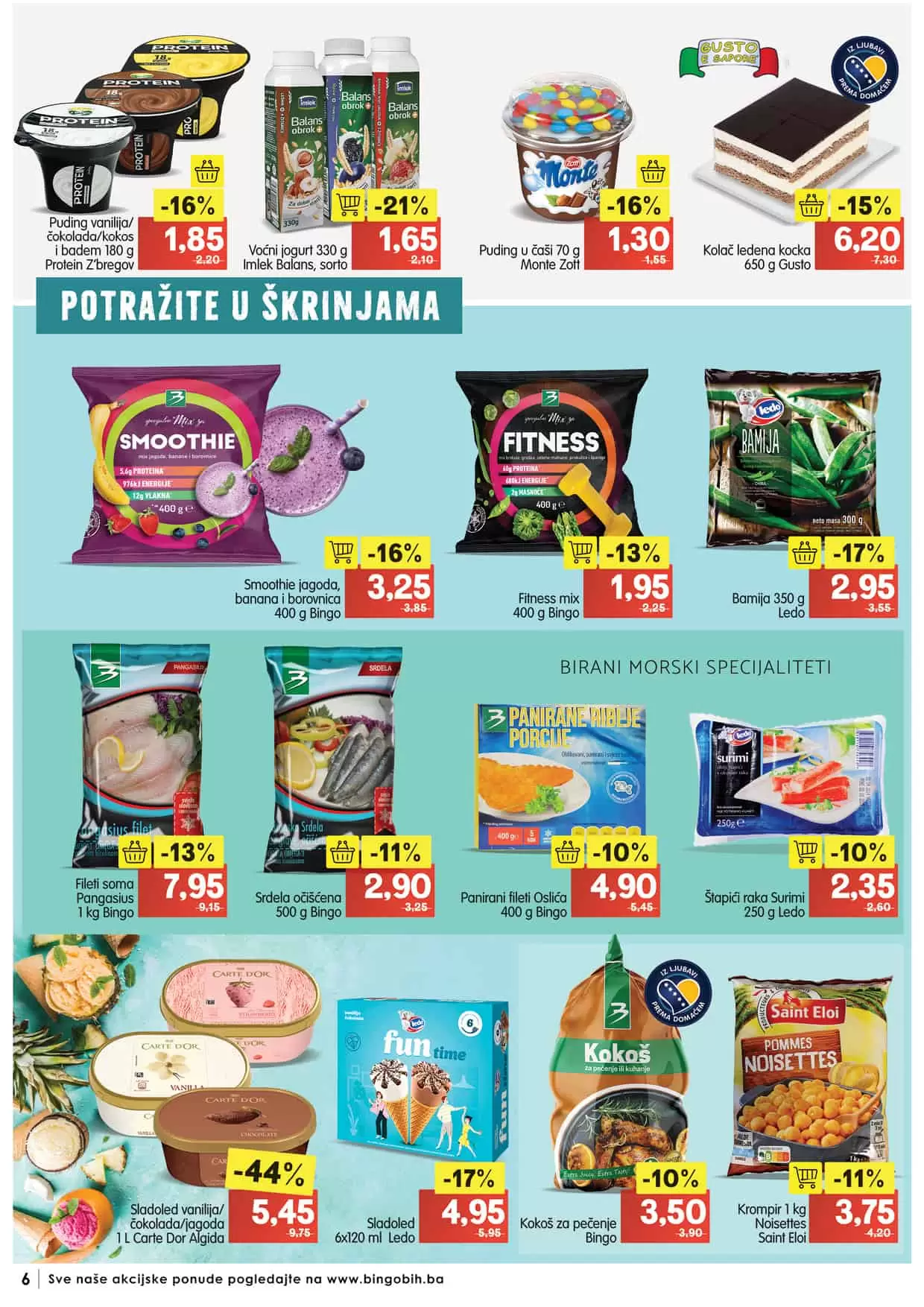 Bingo kataloska akcija JULI 2022 ➤ 【SNIZENJE do 49%】katalog do 17.07.2022.