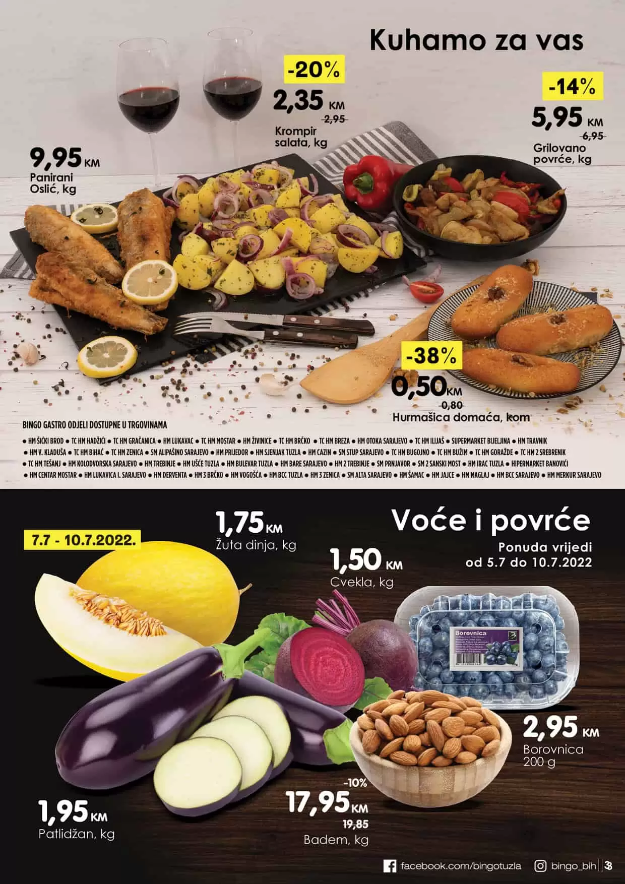 Bingo kataloska akcija JULI 2022 ➤ 【SNIZENJE do 49%】katalog do 17.07.2022.