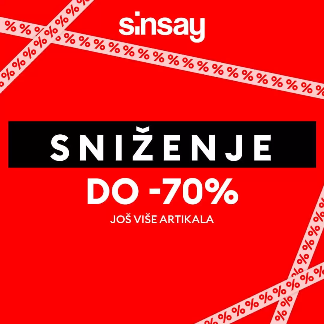 Sinsay BIH SNIZENJE 70%