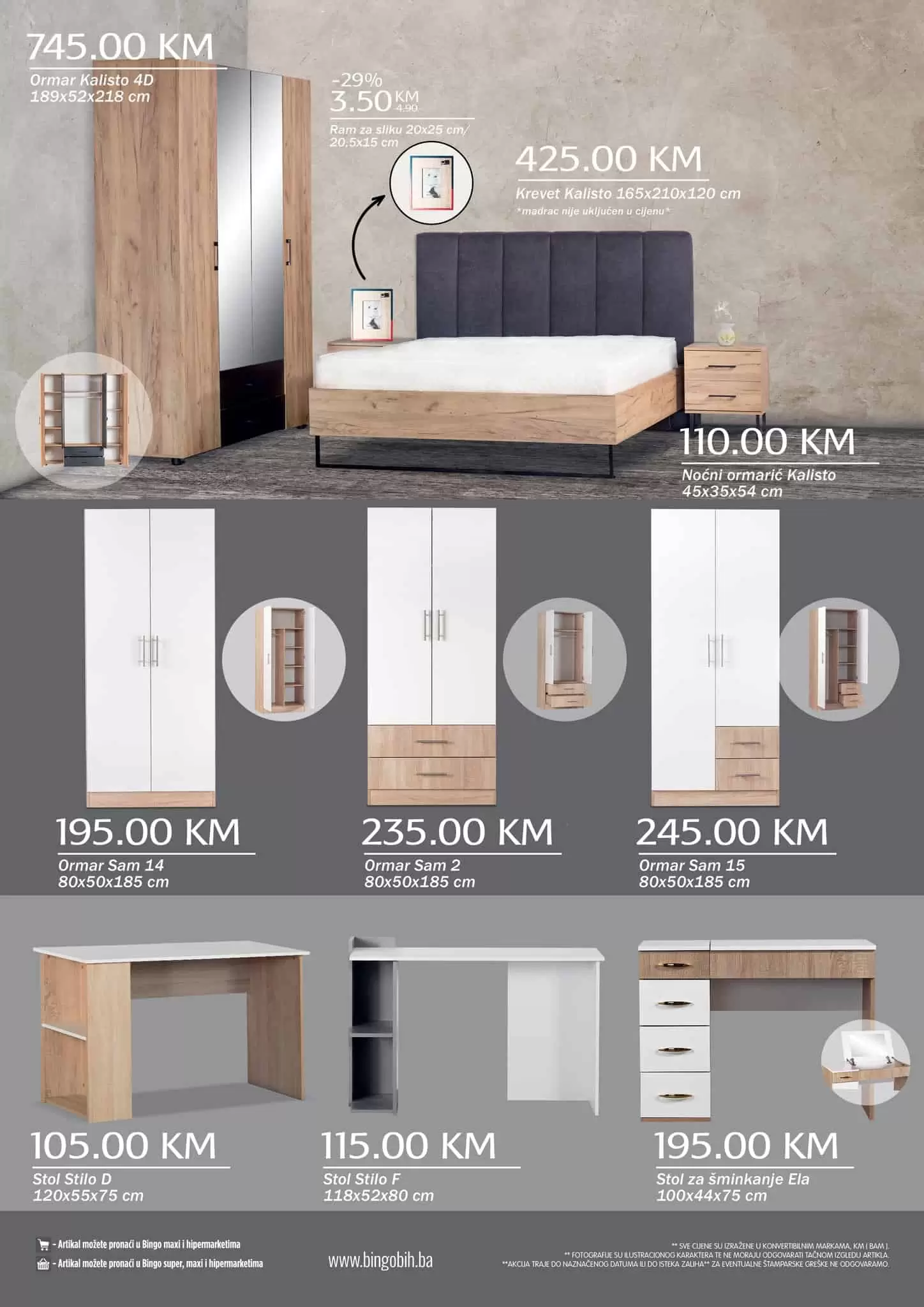 Bingo katalog SVE ZA DOM super ponuda NAMJESTAJA juli 2022
