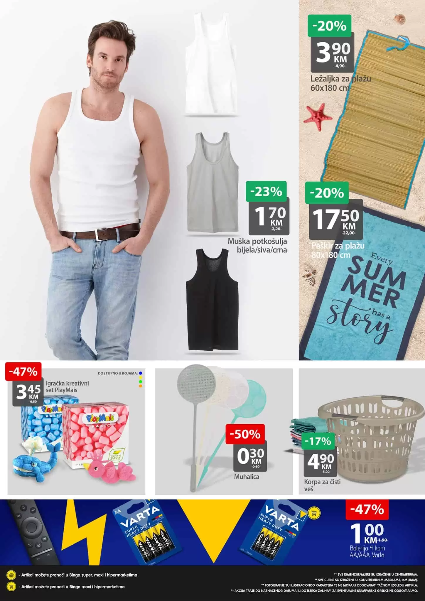 Bingo vikend akcija POPUSTI do 50% katalog sniženja do 17.07.2022.
