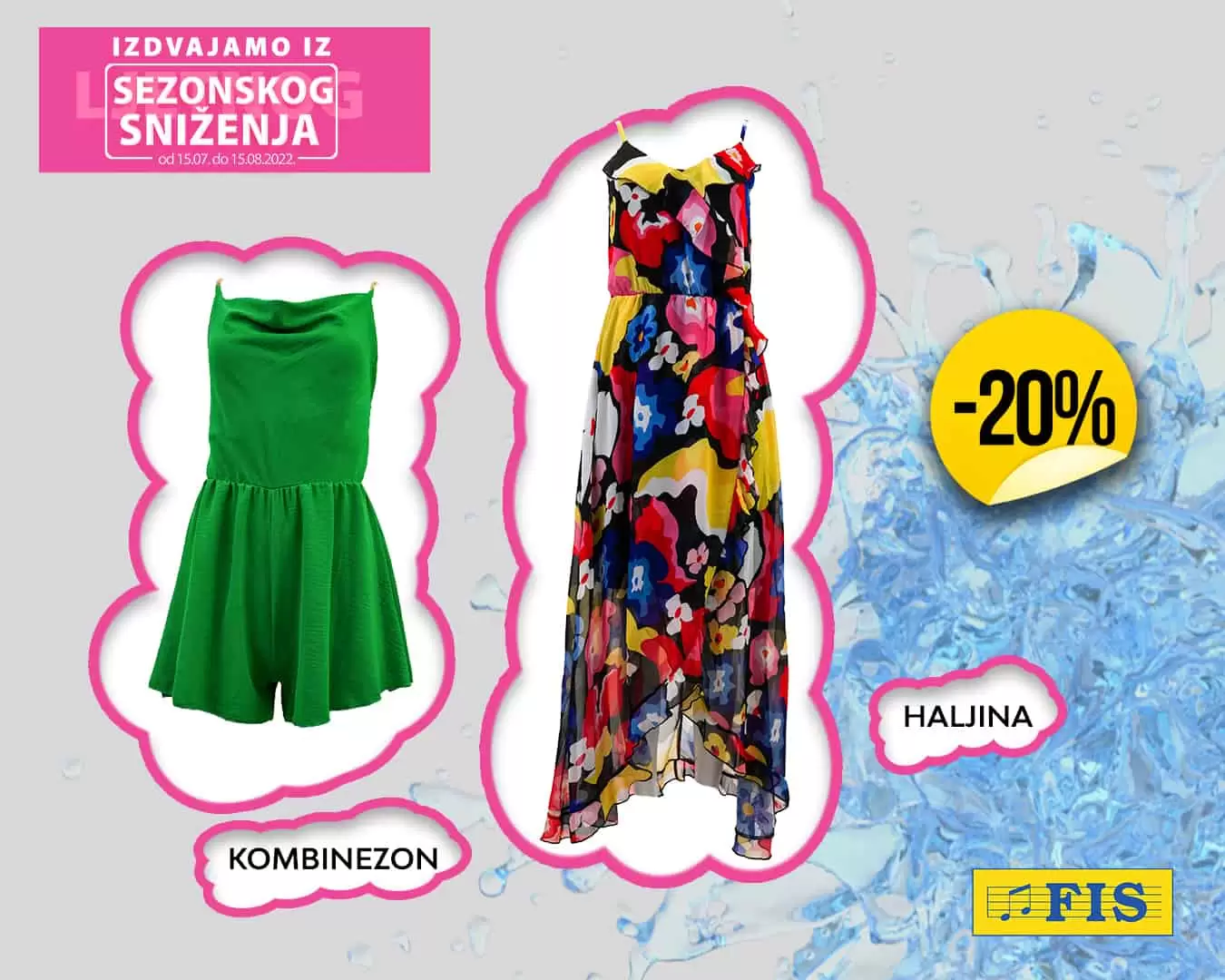 Fis SEZONSKO SNIZENJE! Ne propustite popuste i do 50% na odjecu!