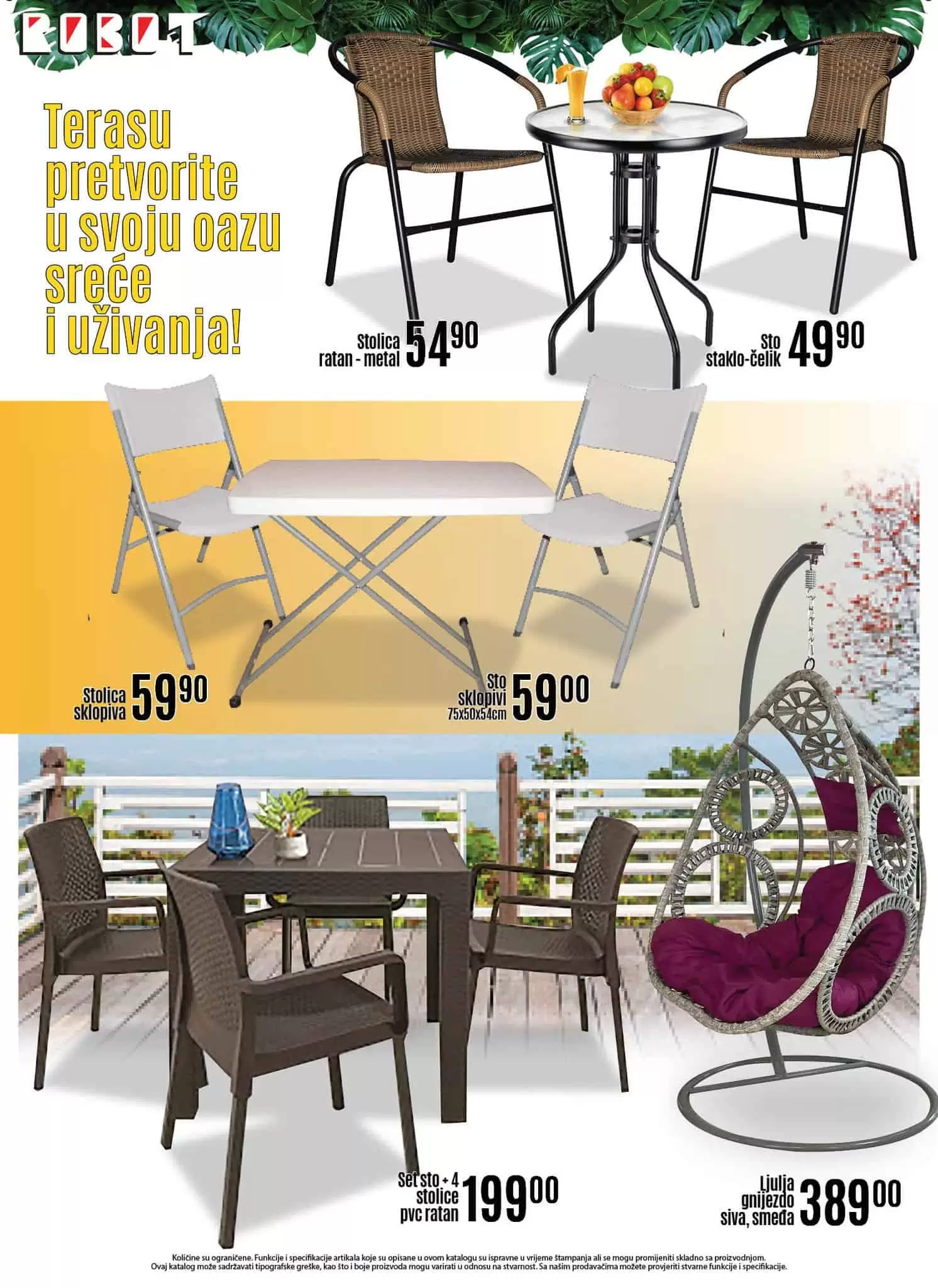 Robot katalog NAMJEŠTAJ juli/avgust 2022 akcija sniženja 22.7-21.8.2022.