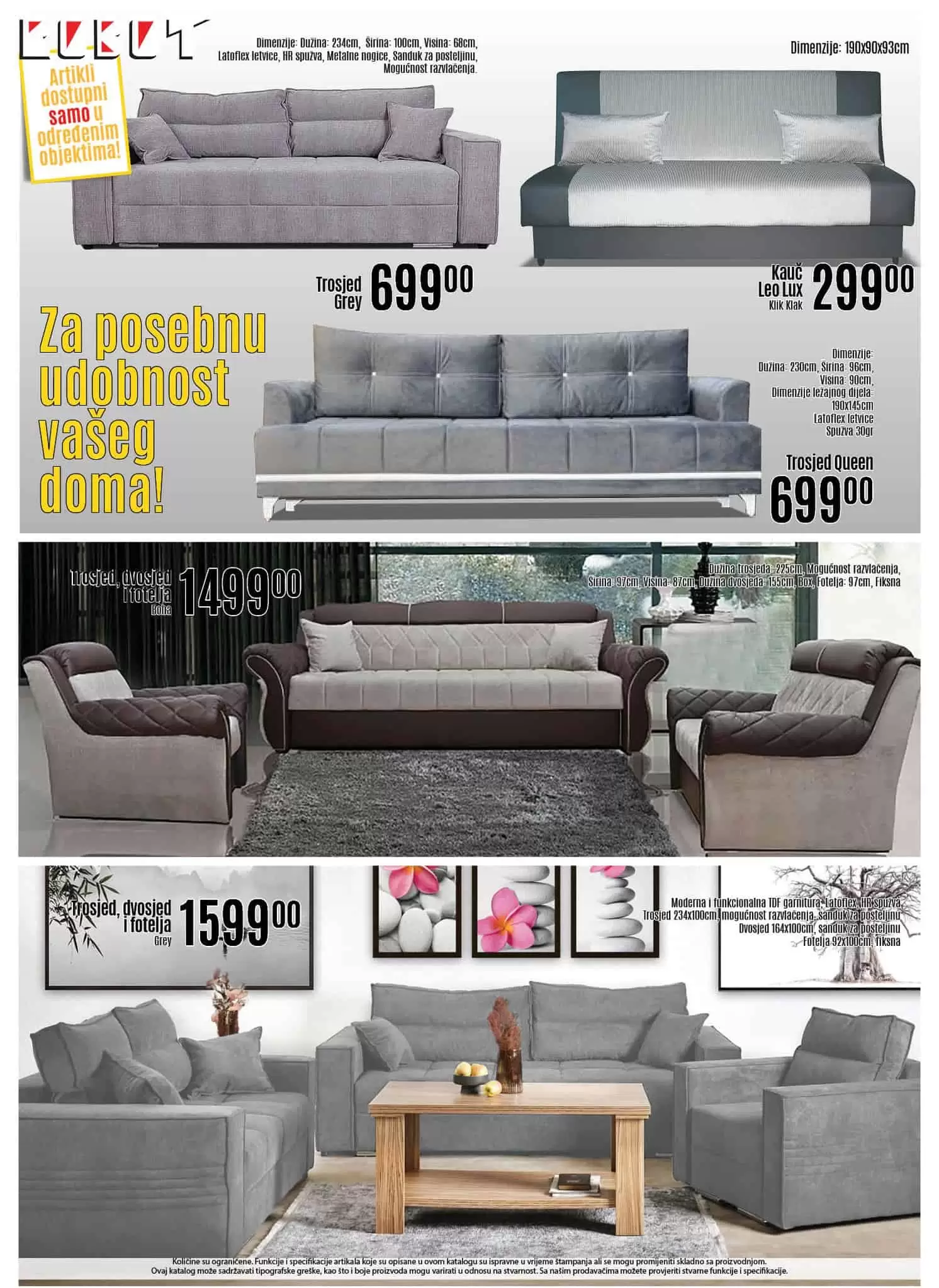 Robot katalog NAMJESTAJ juli/avgust 2022 akcija snizenja 22.7-21.8.2022.