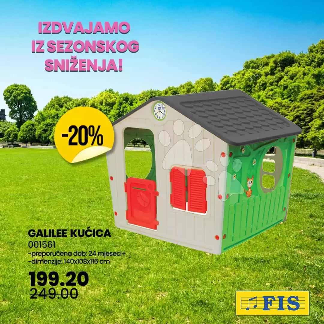 Fis SEZONSKO SNIZENJE! Iskoristite Fis akciju bazena i igračaka!