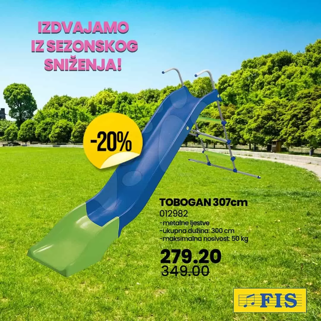 Fis SEZONSKO SNIZENJE! Iskoristite Fis akciju bazena i igračaka!