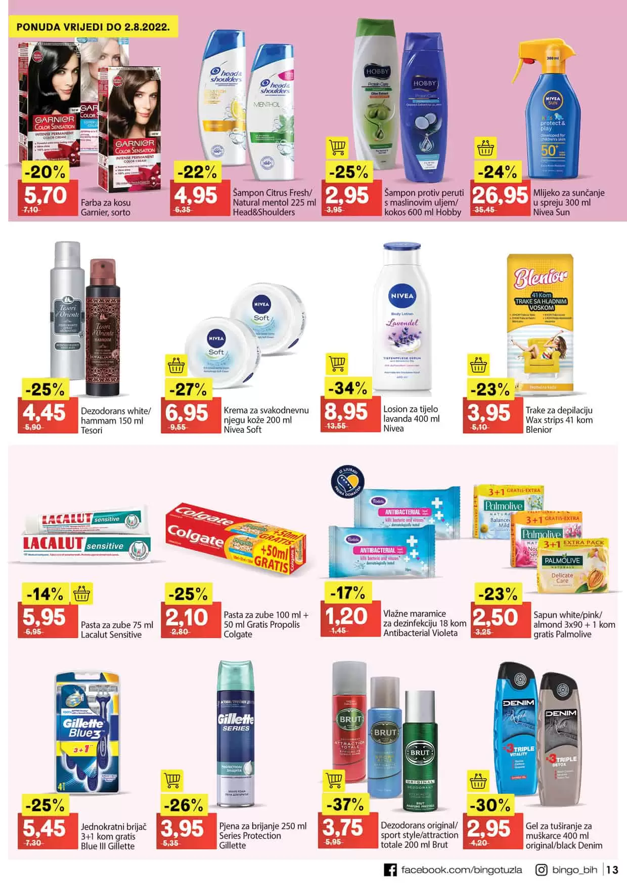 Bingo kataloska akcija juli 2022 【SNIZENJE d 52%】akcija katalog 18-31.07.2022.