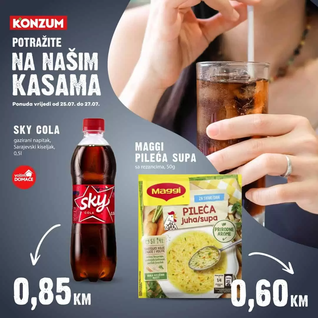 Konzum super akcija na kasama!