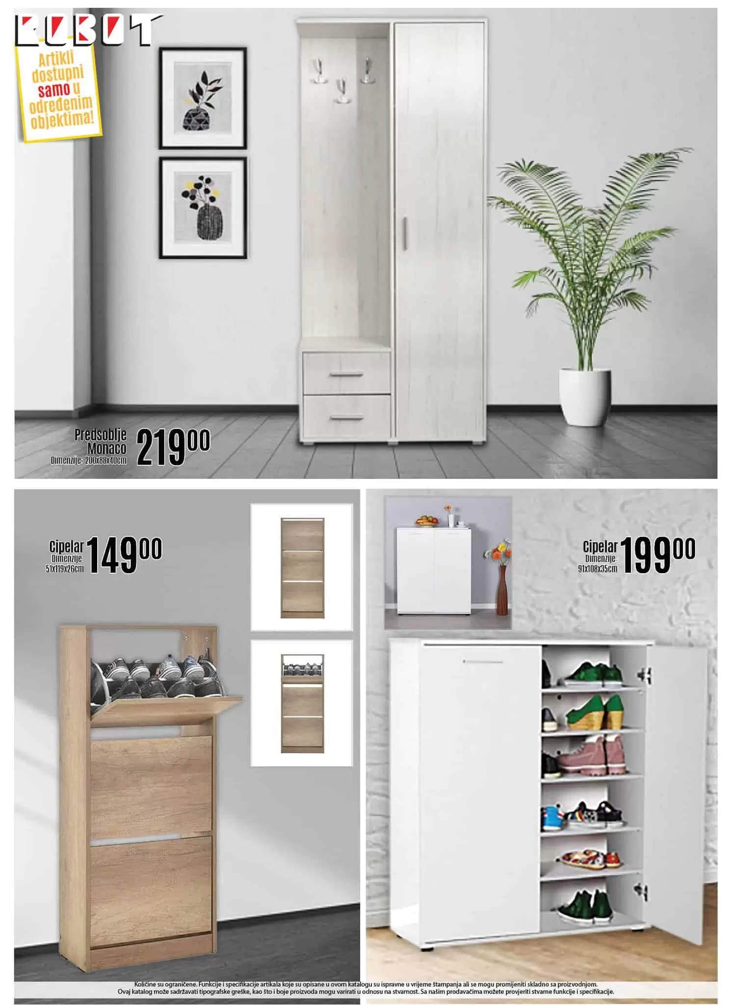 Robot katalog NAMJESTAJ juli/avgust 2022 akcija snizenja 22.7-21.8.2022.