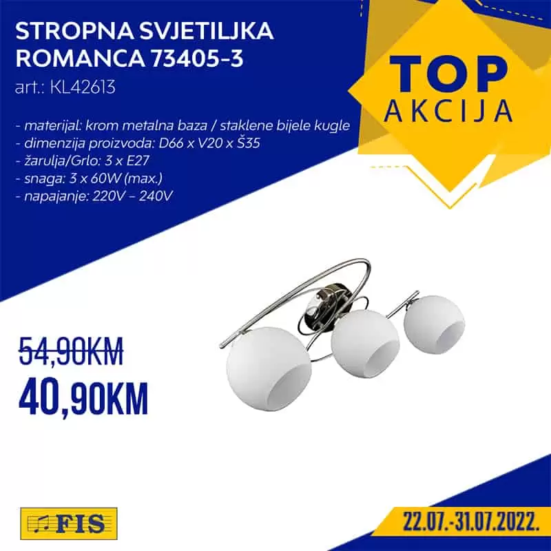 Fis TOP akcija za TOP artikle! Pogledajte super Fis katalog!