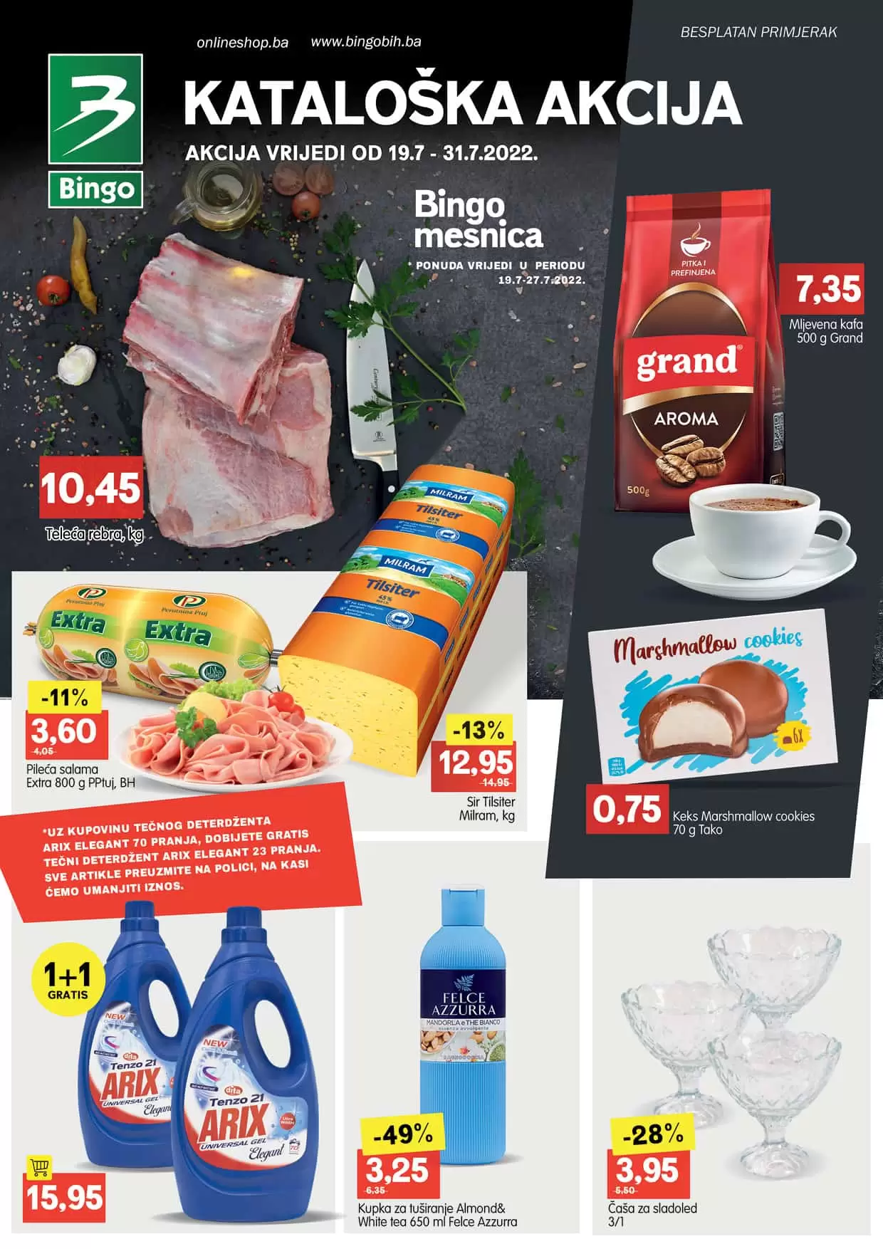 Bingo kataloska akcija juli 2022 【SNIZENJE d 52%】akcija katalog 18-31.07.2022.