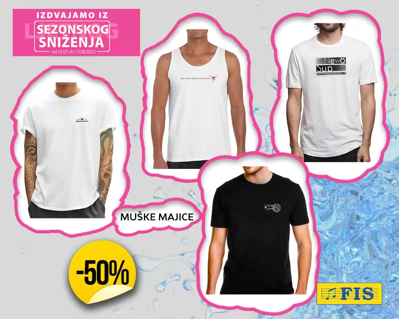 Fis SEZONSKO SNIZENJE! Ne propustite popuste i do 50% na odjecu!