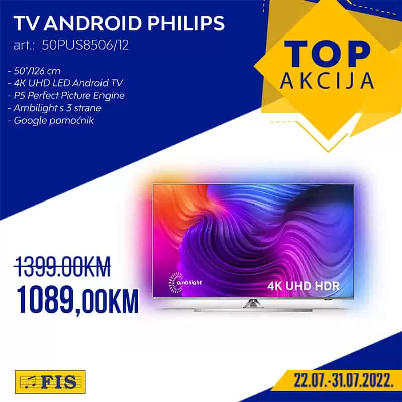 Fis TOP akcija za TOP artikle! Pogledajte super Fis katalog!