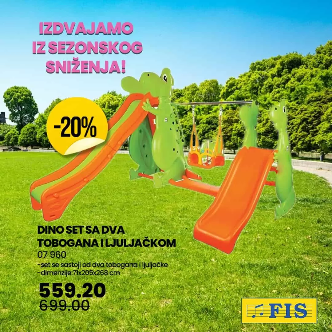 Fis SEZONSKO SNIZENJE! Iskoristite Fis akciju bazena i igračaka!