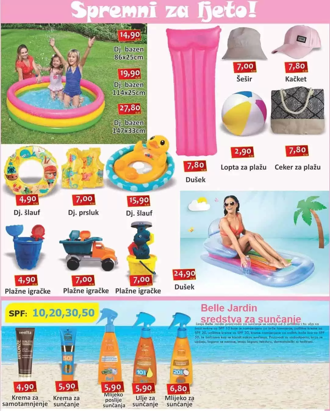 Izbor trgovine katalog JULI/AVGUST 2022 ➤ Super cijene kupaći kostimi 👙, papuče! Sve za LJETO🏝!