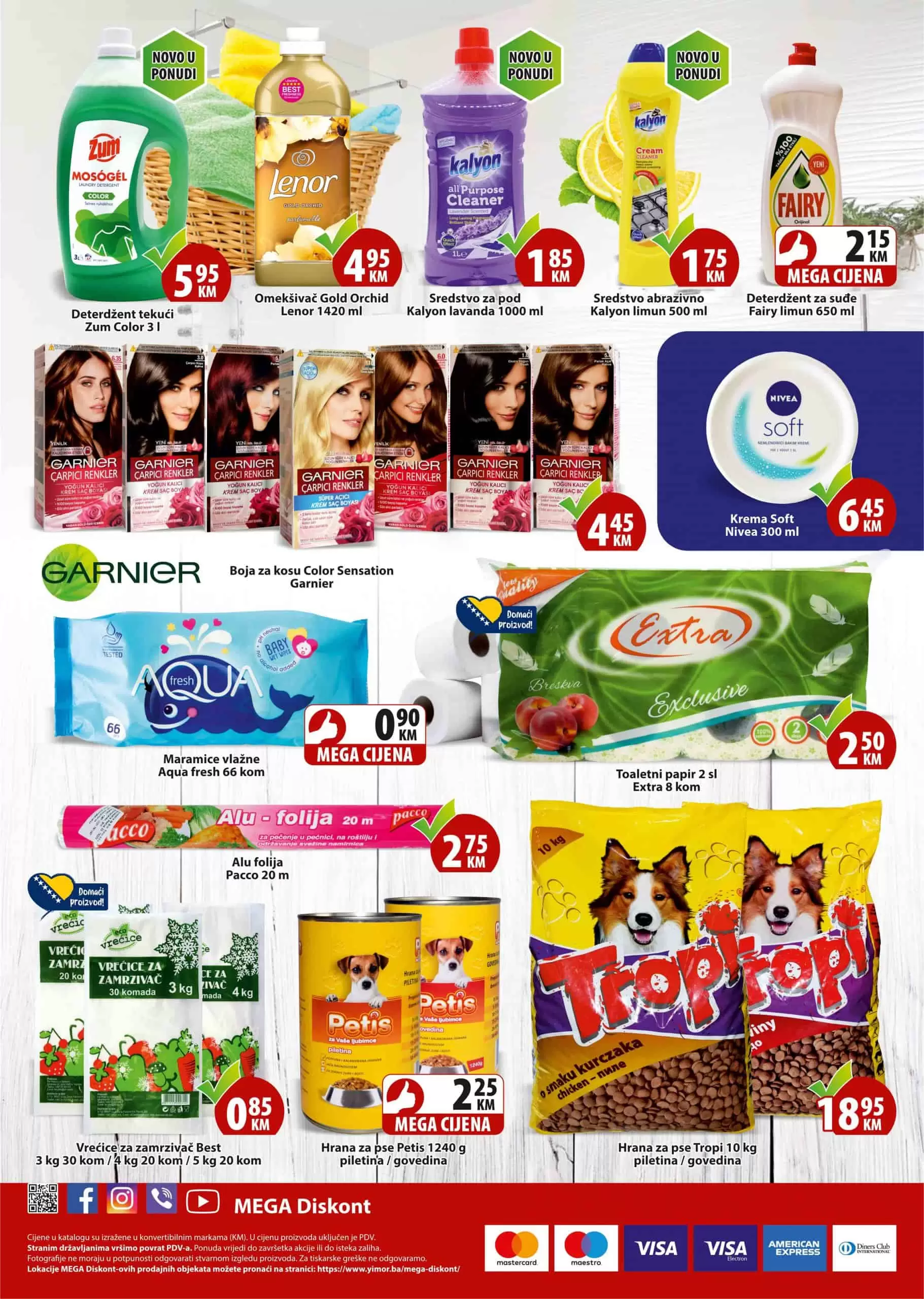 Mega Diskont katalog avgust 2022! Super sniženja 1-13.8.2022.