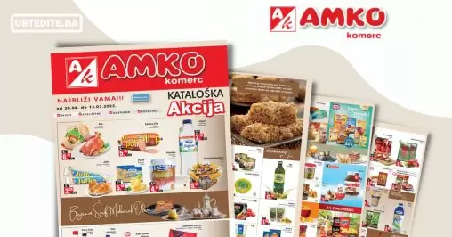 Amko katalog SUPER SNIZENJE akcija vrijedi do 13.07.2022.
