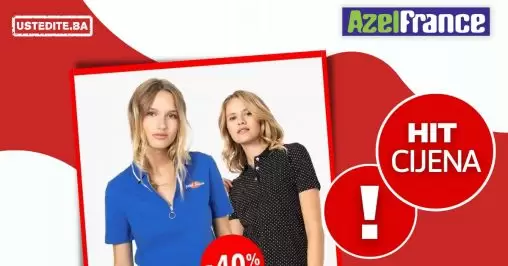Azel France SNIŽENJE ➤ Nevjerovatna cijena POLO MAJICA juli 2022