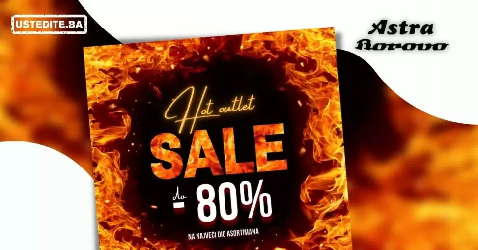 Astra Borovo SUPER SNIZENJE DO 80% juli 2022!