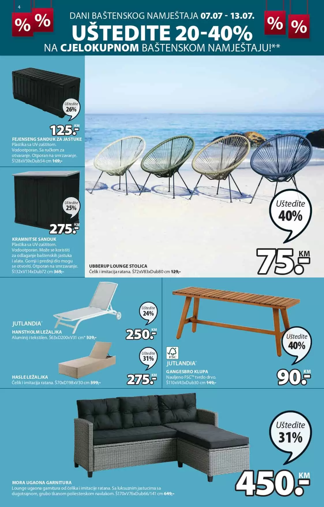 Jysk katalog JULI 2022 ➤ 【RASPRODAJA】07-27.07.2022.