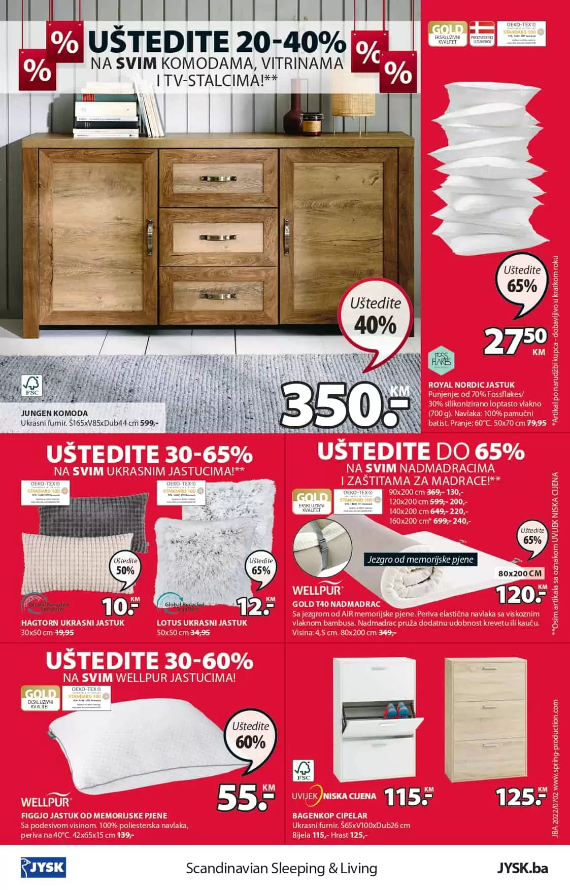 Jysk katalog JULI 2022 ➤ 【RASPRODAJA】07-27.07.2022.