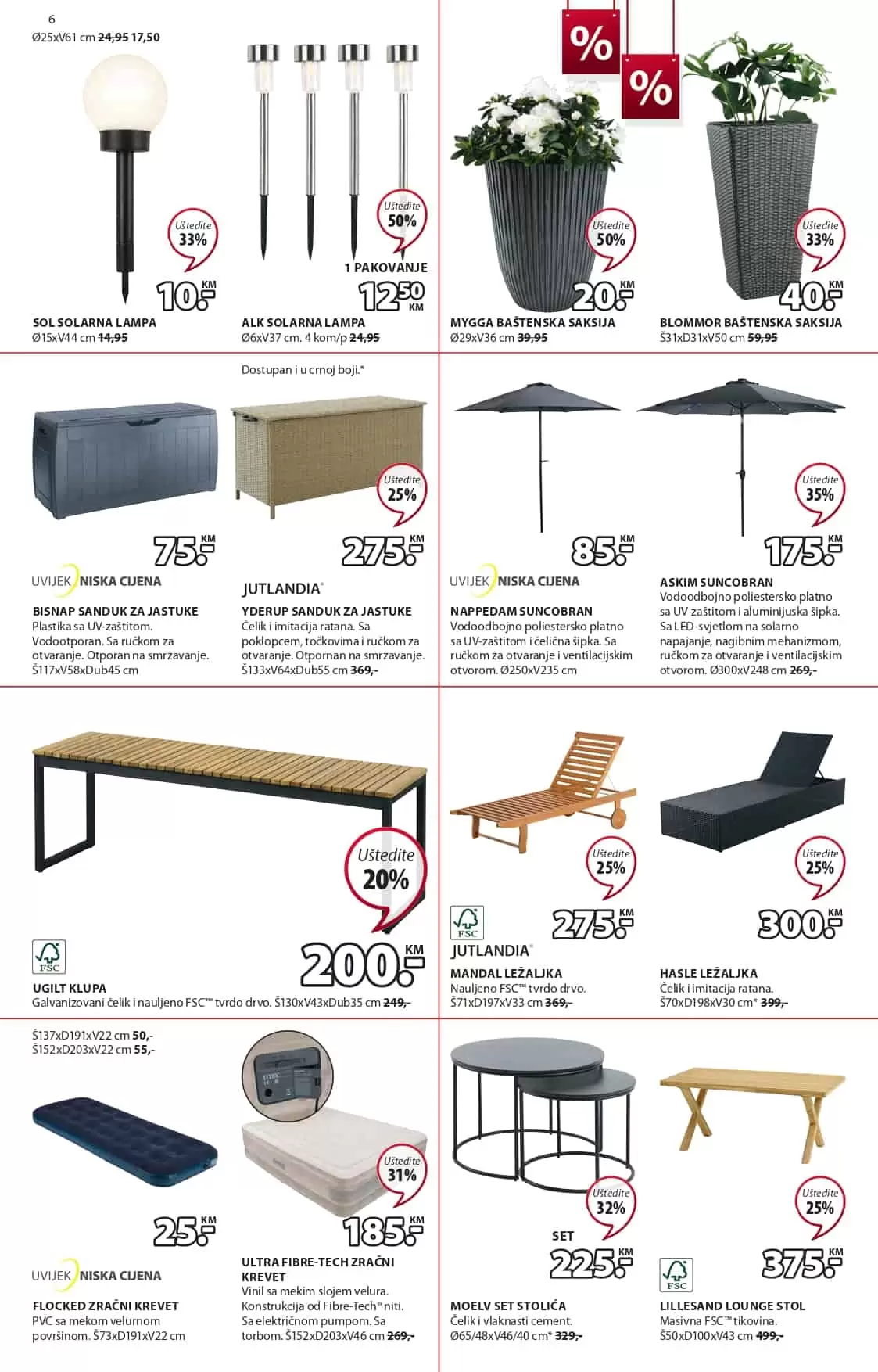 Jysk katalog NOVO juli 2022 akcija snizenja 14-27.7.2022.