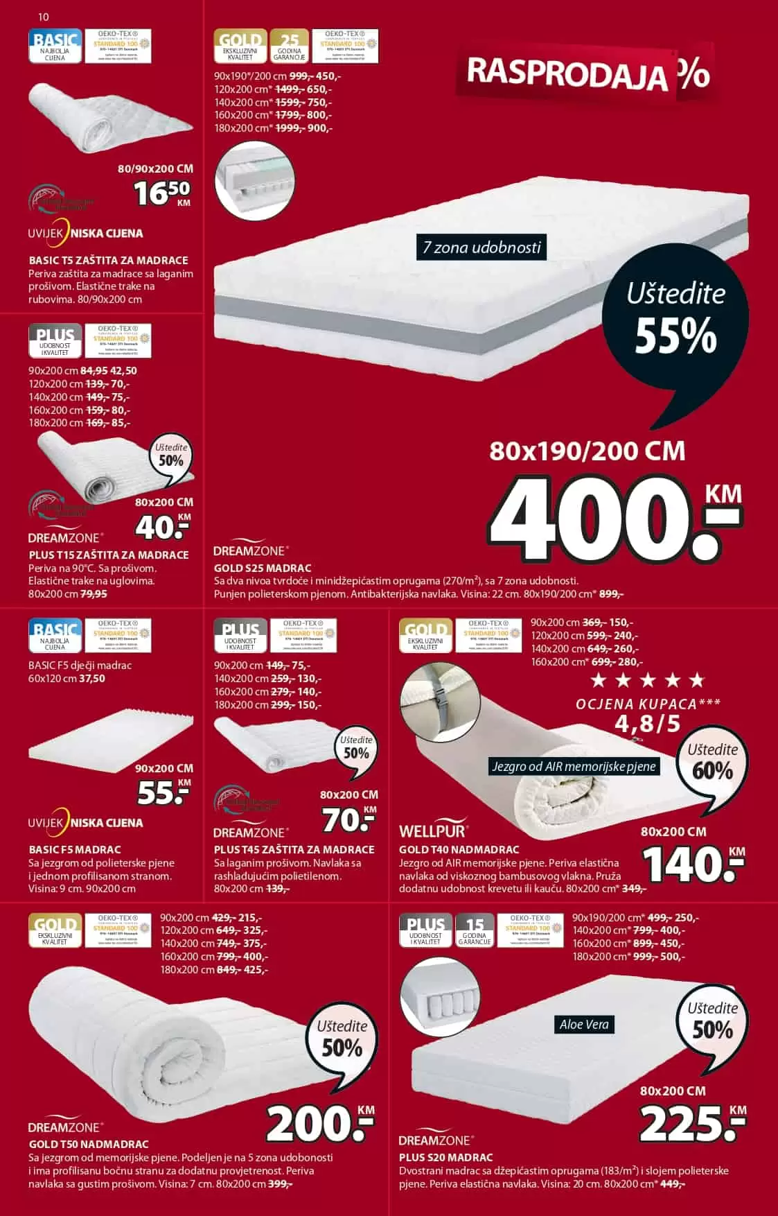 JYSK akcijski katalog 28.7-10.8.2022. letak snizenja JULI/AVGUST 2022.