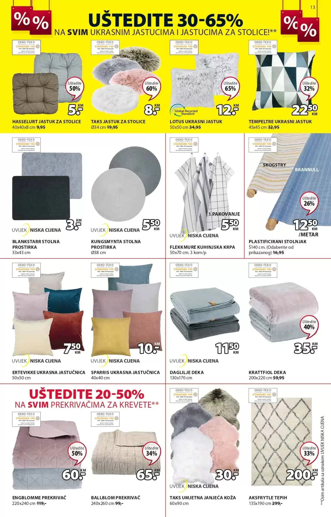 JYSK akcijski katalog 28.7-10.8.2022. letak snizenja JULI/AVGUST 2022.