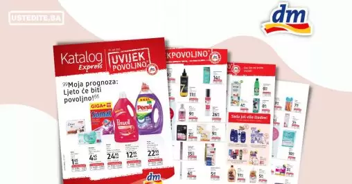 dm Express katalog juli/avgust 2022 ▷【UVIJEPOVOLJNO】akcija snizenja 20.7-2.08.2022.