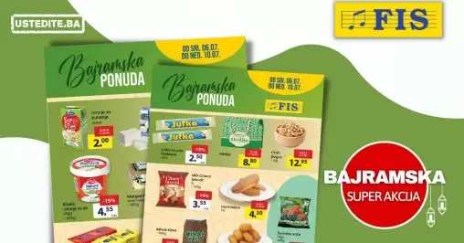 Fis katalog BAJRAMSKA PONUDA akcija snizenje do 10.07.2022.