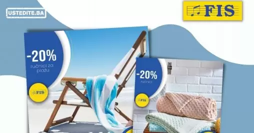Fis Vikend akcija kućnog tekstila!
