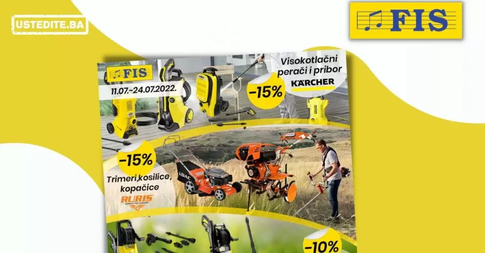 Fis SUPER CIJENE ➤ Karcher,Lavor, Ruris! Juli 2022