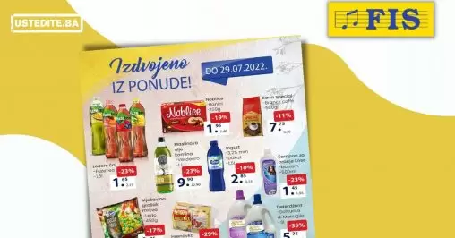 Fis katalog prehrana! Super akcija u svim Fis prodajnim centrima!