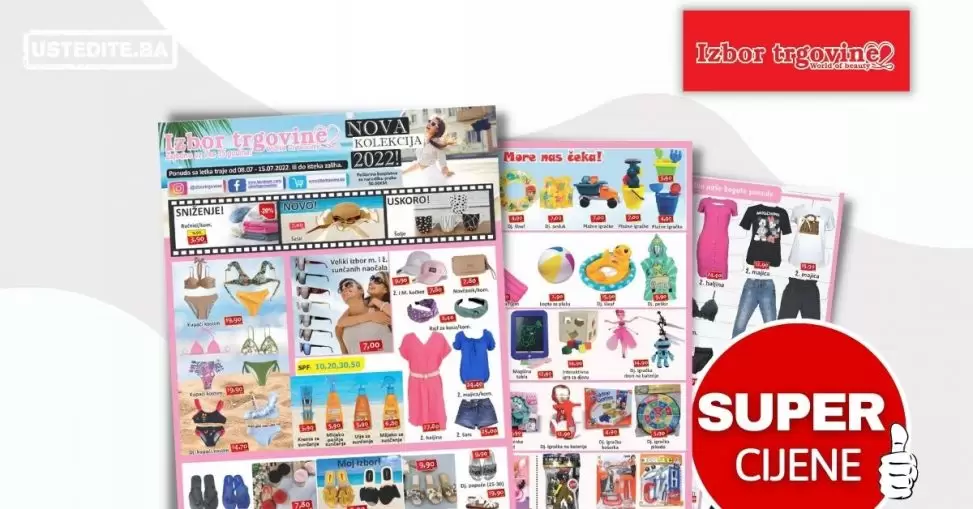 Izbor trgovine katalog juli 2022! Super sniženja u Izboru trgovine!