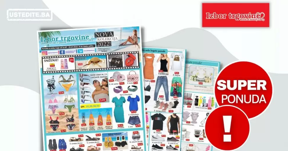 Izbor trgovine katalog ▷【NOVO】juli 2022 akcija snizenja 18-22.07.2022.